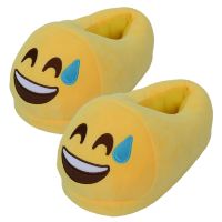 Тапочки Смайлы Emoji Смех до слёз, 1 слеза