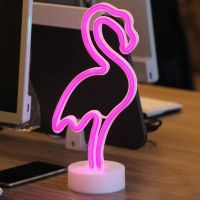 Светильник неоновый "Фламинго", USB