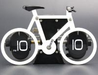 Дизайнерские перекидные часы "Велосипед"